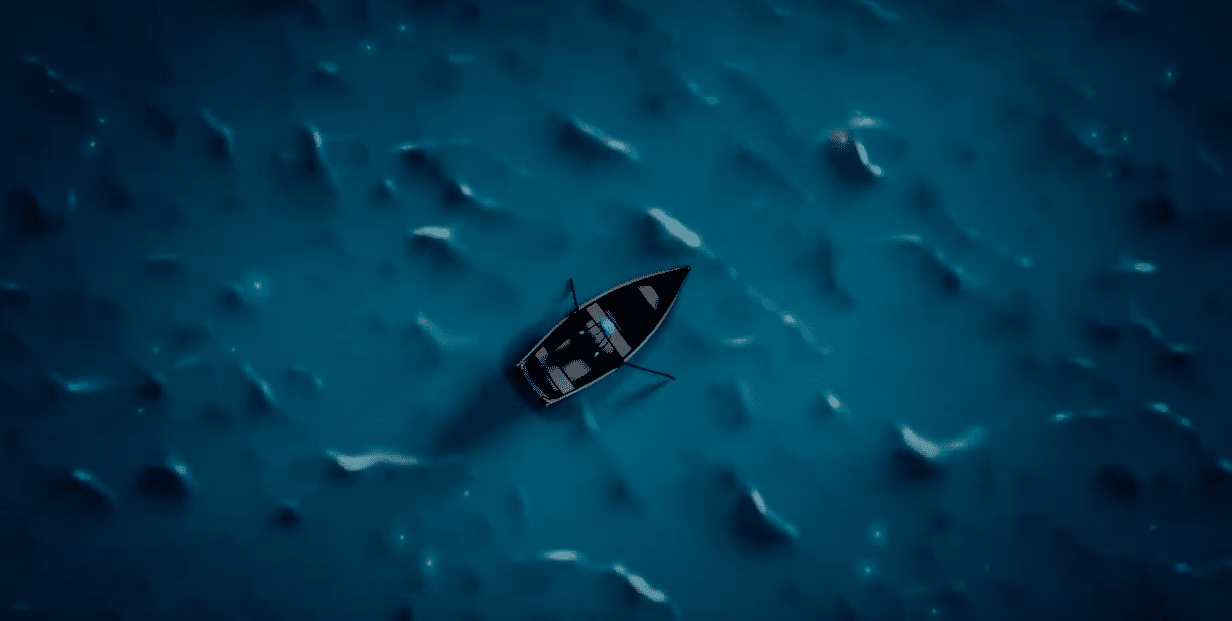 Lonely woman looks off into the distance